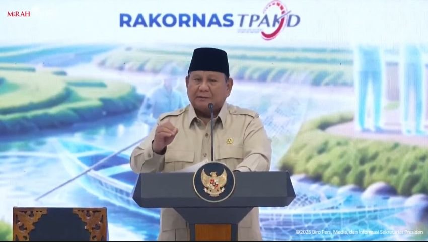 Prabowo Buka-bukaan di Depan Kepala Daerah: Malu Saya Jadi Presiden Kalau Rakyat Masih Miskin
