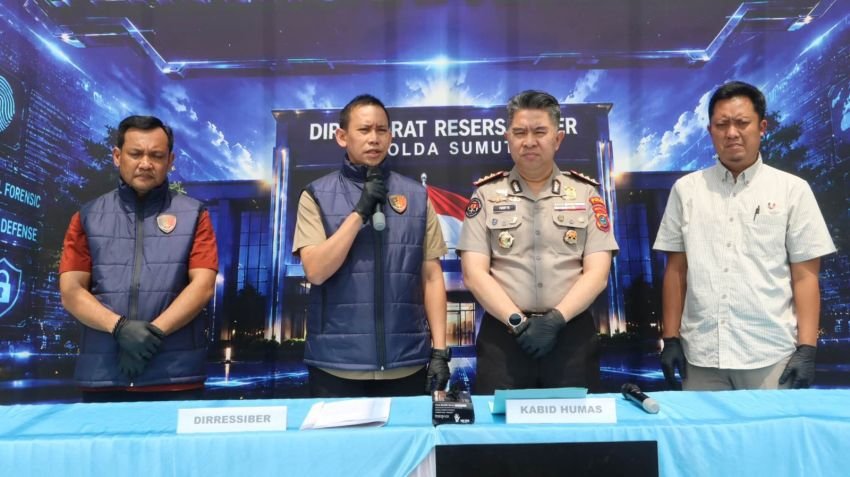 Polda Sumut Bongkar Judol di Medan-Tebing Tinggi, 2 Tersangka Pernah Bekerja di Kamboja