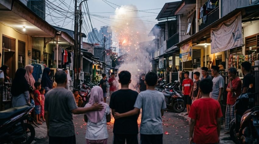 Di Ujung Petasan, Kerukunan Jakarta Diuji