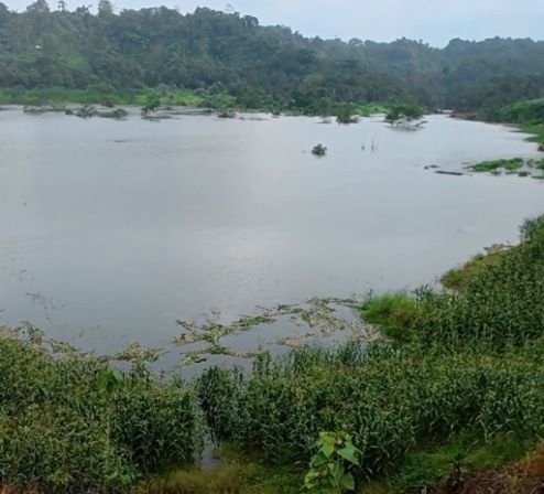 Dusun Terendam Jadi Danau Eksotis! Bendungan Lau Simeme Mendadak Viral Jadi Wisata Baru Deli Serdang