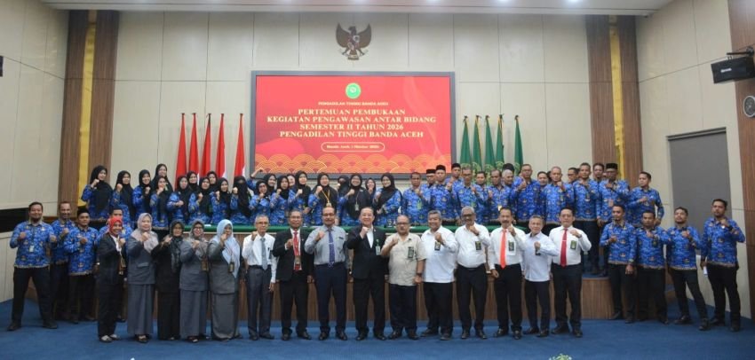 Cuma Diperkuat 10 Hakim PT Banda Aceh Sapu Bersih 679 Perkara Banding Per September 2026