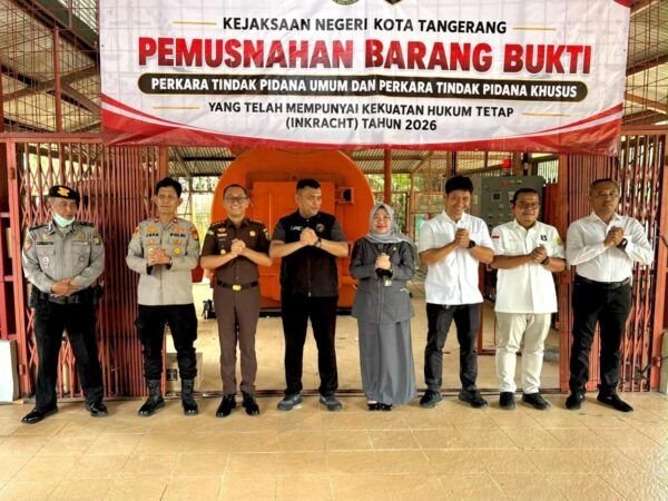 Ratusan Kilo Narkoba Lenyap! Kejari Tangerang Musnahkan 126,5 Kg Sabu-Ganja Hasil Sitaan