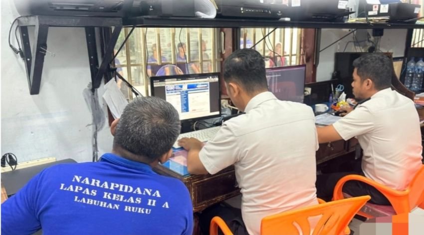 Lapas Labuhan Ruku Monitoring Usulan PB dan CB, Pastikan Hak Integrasi Warga Binaan Berjalan Tepat Waktu