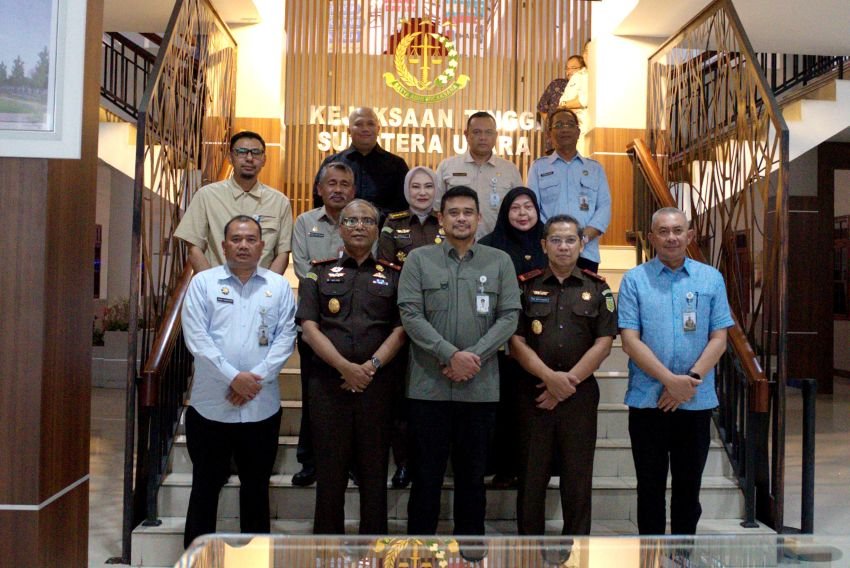 Bobby Nasution Temui Kajati Sumut Muhibuddin, Evaluasi Pembangunan dan Siapkan Agenda 2027