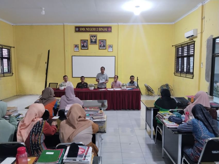 Pacu Mutu Pendidikan, Kacabdis Binjai-Langkat 'Turun Gunung' Buka Dialog Langsung di SMKN 2 Binjai
