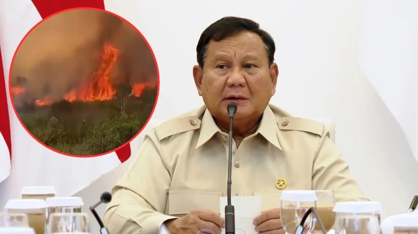 Prabowo Kaget Karhutla Tersisa 639 Hektare: Saya Mengira Masih Ratusan Ribu
