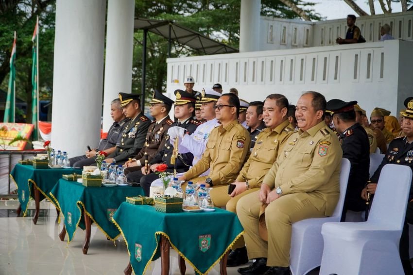 Wabup Syafrizal Hadiri Upacara HUT ke-81 TNI di Kisaran
