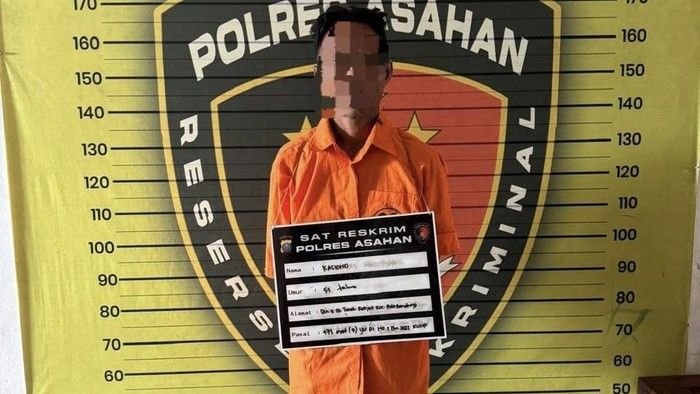 Bejat! Ayah Kandung di Asahan Tega Cabuli Anak Sendiri Berulang Kali hingga Hamil, Langsung Diciduk Polisi