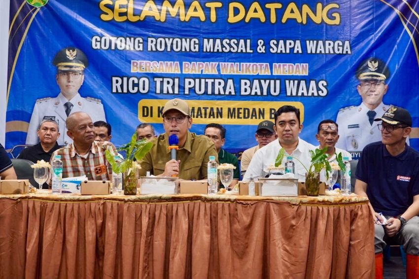 Warga Medan Baru Keluhkan Bansos hingga Rumah Rusak, Ini Respons Rico Waas