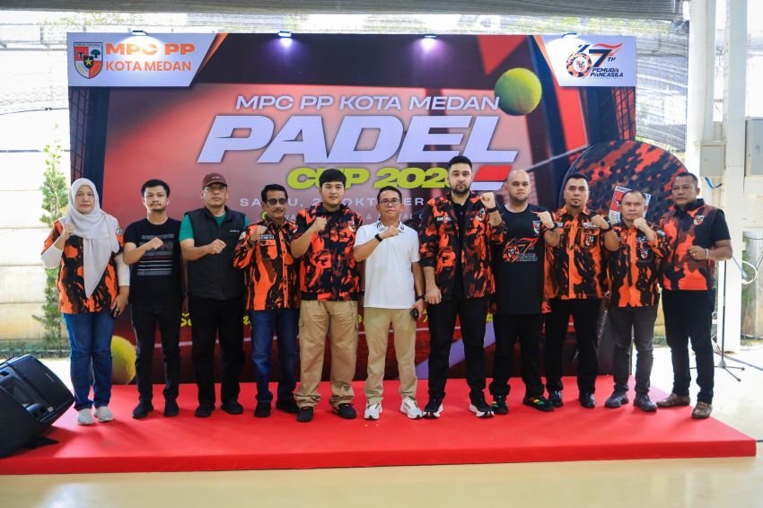 Buka Padel Cup Medan! Zakiyuddin Sentil Nasib Warga Pinggiran dan Ajak PP Sikat Narkoba-Judol