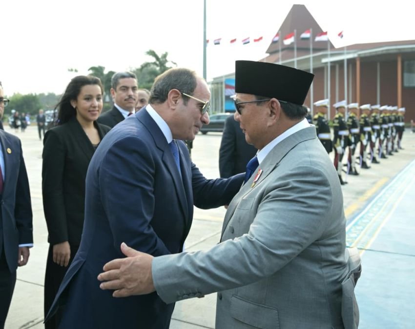 El-Sisi Doakan Indonesia Dijaga Allah, Prabowo Kenang Mesir Sebagai Negara Pertama Pengaku Kemerdekaan