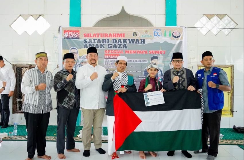 Bikin Terharu Bupati Batu Bara Ajak Santri Syukuri Negeri Damai Usai Dengar Anak Pejuang Gaza
