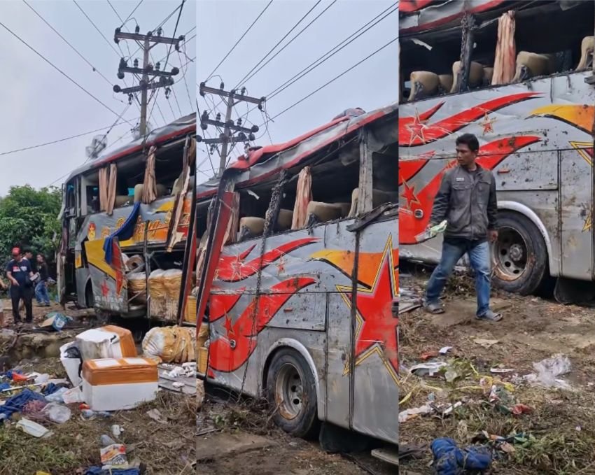 Daftar 22 Korban Bus Bintang Utara Kecelakaan di Labusel, 5 Luka Berat