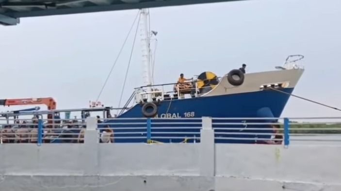 Geger! Kapal MT Global 168 Diduga Bawa 1 Ton Ketamine di Selat Malaka, 7 WNI dan 1 WNA Diamankan