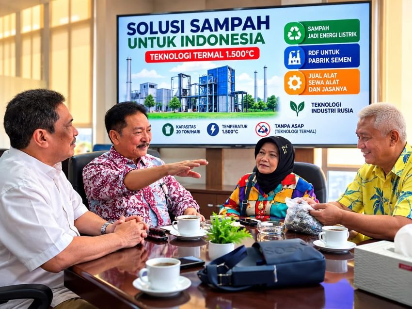 Ubah Sampah Jadi Cuan! Rully Chairul Azwar Buka Potensi Bisnis Termal Hingga Bahan Bakar Semen