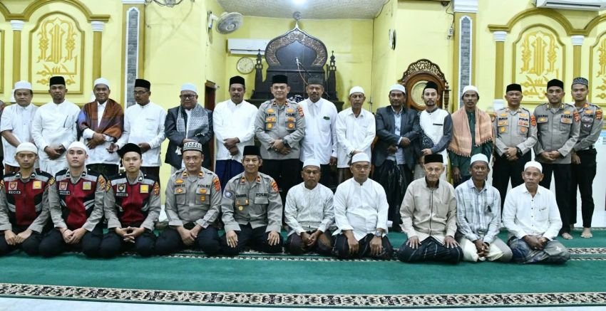 Rangkul Ulama Hingga Warga, Cara Unik Polres Aceh Timur Jaga Kamtibmas Lewat Subuh Keliling