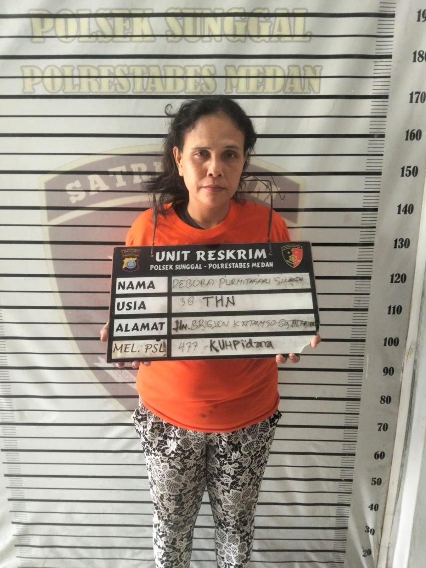 Modus Pura-pura Minta Bunga untuk Obat Anak, Wanita di Medan Ditangkap Polisi Usai Gasak Tas Emas
