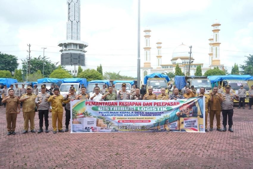 43 Desa di Asahan Gelar Pilkades Serentak, Logistik Mulai Didistribusikan