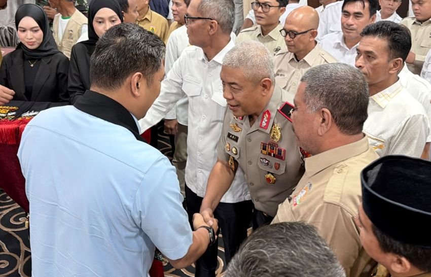 Wakapolda Aceh Sambut Kepala BGN Sudaryono, Tinjau Program MBG dan Lantik Pengurus HKTI Aceh