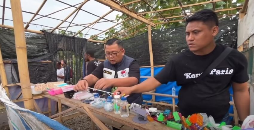 Dibumihanguskan! 6 Barak Sarang Sabu Rel Medan-Binjai Dibakar Polisi, 1 Pria Diciduk