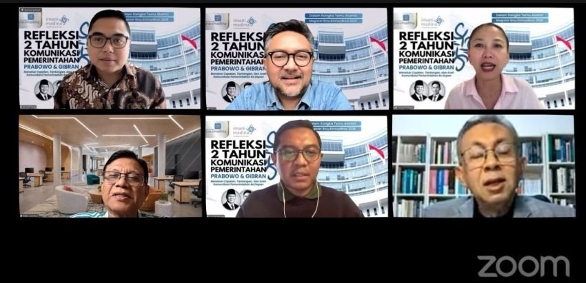 Dua Tahun Prabowo-Gibran, Akademisi Soroti Kepercayaan Publik dan Komunikasi Pemerintah