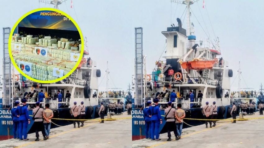 Kapal Penyelundup 1,16 Ton Ketamin Ternyata Terdaftar atas Nama Perusahaan Malaysia