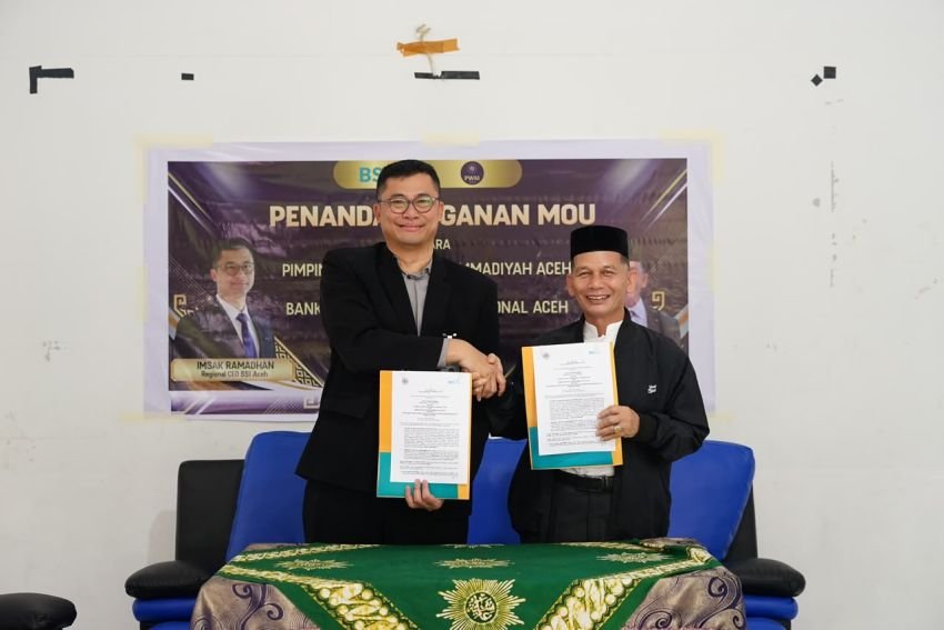 Sinergi BSI dan Muhammadiyah Aceh: Teken MoU Perkuat Ekonomi Syariah dan Amal Usaha