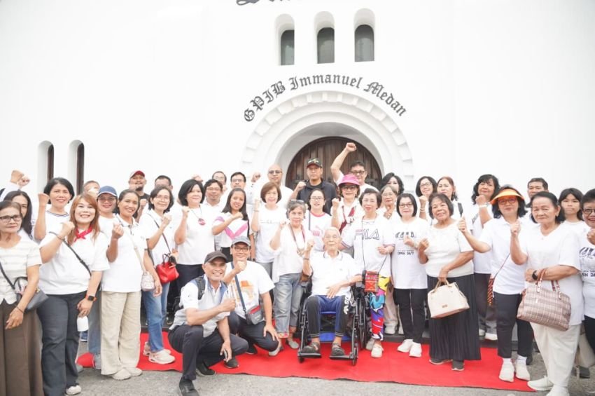 Resmikan Pemugaran Gereja Tertua! Rico Waas Minta GPIB Immanuel Dijadikan Destinasi Wisata Rohani Medan