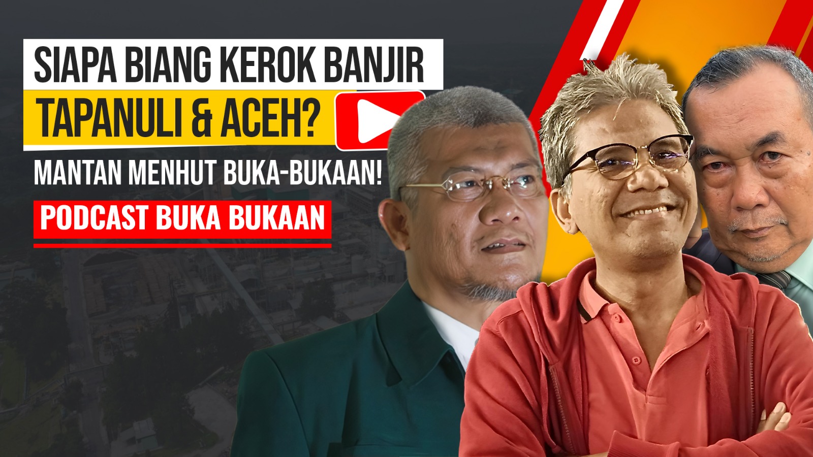 Siapa Biang Kerok Banjir Tapanuli & Aceh? Mantan Menhut Buka-bukaan!