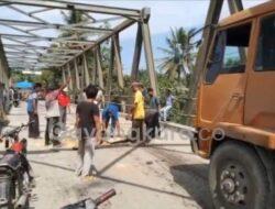 Ancam Keselamatan Penguna Jalan, Warga Minta Gubsu Segera Perbaiki Titi Besi