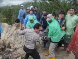 Mobil Jatuh ke Jurang Kedalaman 100 Meter di Toba, Sopir Tewas Di Tempat