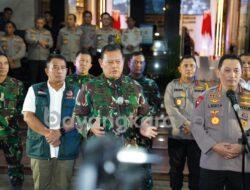 Panglima TNI Pantau Situasi Kamtibmas Malam Pergantian Tahun 2023