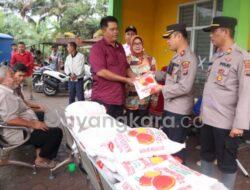 Banjir Masih Menggenangi Rumah Warga, Polres Sergai Terus Beri Bantuan Sosial