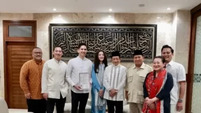 Budi Djiwandono Memeluk Islam dan Merayakan Pernikahan, Prabowo Hadir Jadi Saksi