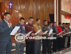 Perayaan Natal keluarga besar Polres Humbang Hasundutan 2023