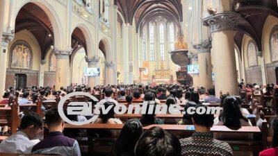 Rangkaian Misa Pontifikal Natal 2023 di Katedral