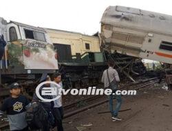 Kereta Api Turangga dan Commuter Line Bertabrakan di Cicalengka, Jalur KA Tak Bisa Dilewati