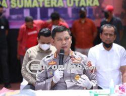 Perburuan Narkoba Semakin Gencar, Terbaru 2.252 Jaringan Ditangkap Polda Sumut