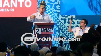 Respons Prabowo Netizen Nangis Lihat Debat Capres