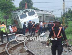 Kereta Api Pandalungan Anjlok , Sejumlah Perjalanan Kereta Api Terganggu