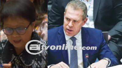 Dubes Israel Bicara di Debat Terbuka DK PBB, Menlu Retno Putuskan Walk Out