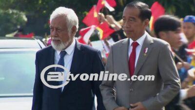 Presiden Jokowi Terima Kunjungan PM Timor Leste Xanana Gusmao di Istana Bogor