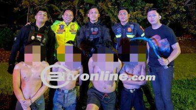 Polisi Berhasil Tangkap Empat Pemuda dan Sita Celurit di Kota Bogor