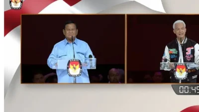 Perdebatan Ganjar vs Prabowo tentang Internet Gratis vs Makan Siang Gratis