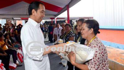 Banjir Bansos Pangan Jokowi, Buat Stok Beras Nasional Menipis