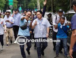 Ramainya Kampanye Akbar Prabowo-Gibran di GBK yang Dihadiri oleh Erick Thohir