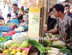 Gibran Sambangi Pasar Cihapit Bandung, Borong Bahan Pokok-Bumbu Dapur