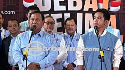 Prabowo Subianto Yakini Ketiga Pasangan Calon Berjuang Untuk Rakyat