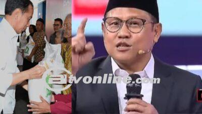 Penyaluran Bansos Disetop, Cak Imin Keras Singgung Napsu Politik