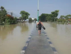 Banjir Karanganyar Demak Surut Setelah Mencapai Tinggi 3 Meter